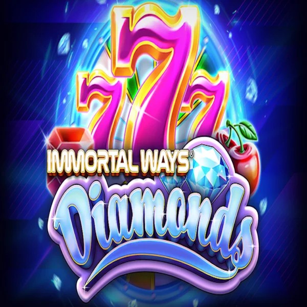 Immortal Ways Diamonds game by RubyPlay – logo hosted on Slotexo Casino