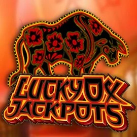 Official Jackpots logo: Lucky Ox Jackpots by Rival at Slotexo Casino