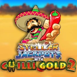 Stellar Jackpots with Chilli Gold x2 logo – Jackpots by Lightning Box Game at Slotexo Casino